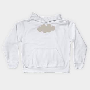 Cloud Pixel Art Kids Hoodie